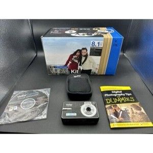 Digital Camera Vivitar ViviCam 8690 8.1MP 4X digital zoom with box and carrycase